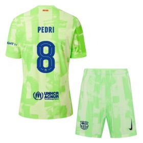 Camisola FC Barcelona Pedri 8 Criança Equipamento 3ª 2024-25 Manga Curta